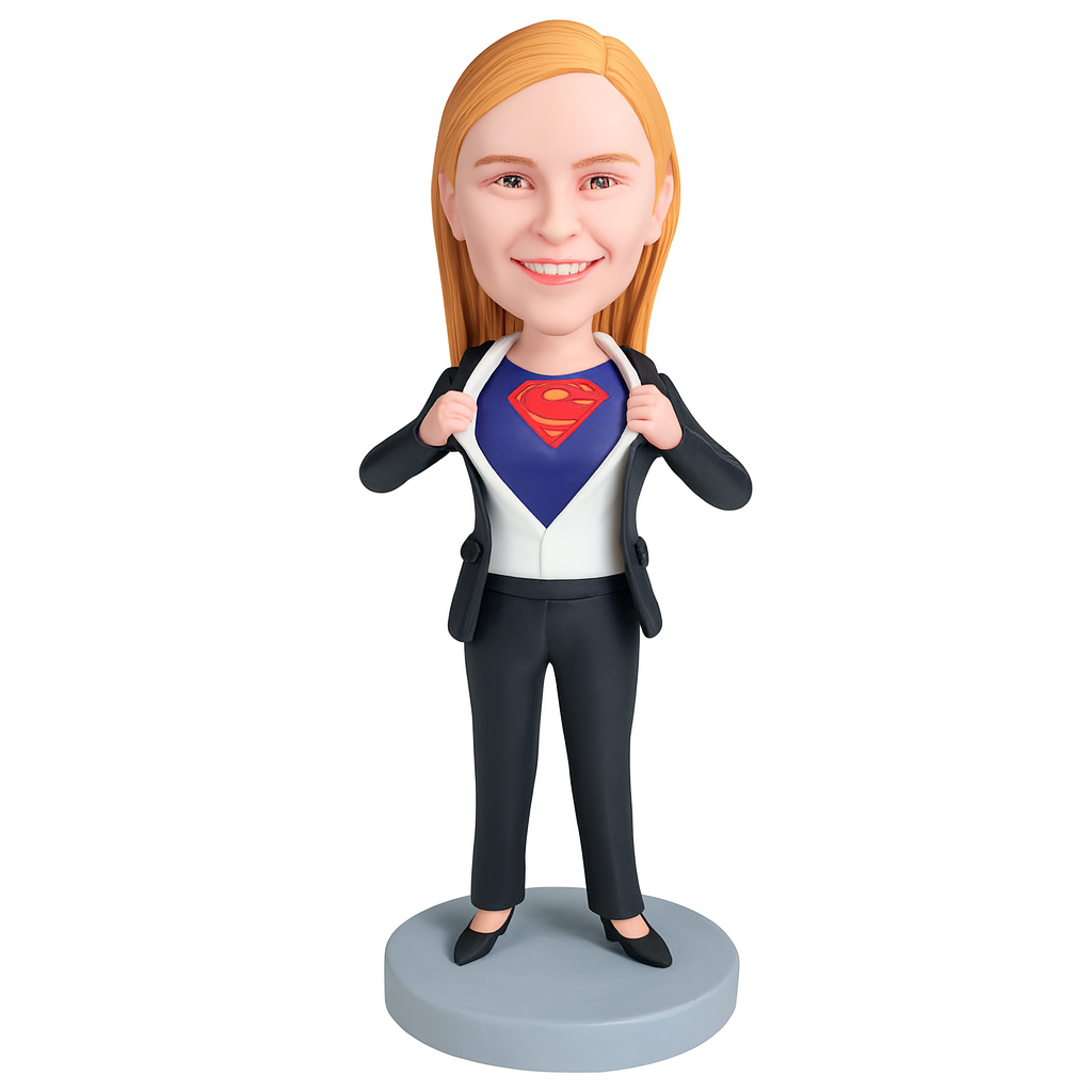Super Suit Mom Custom Bobblehead