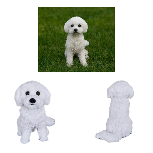 Bichon Frise Custom Pet Bobblehead