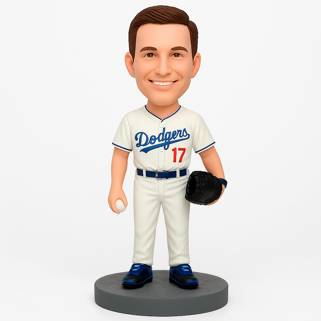 Sports Baseball Series Custom Bobblehead – Personalized Baseball Pitcher Figurine Gift for Players & Fans